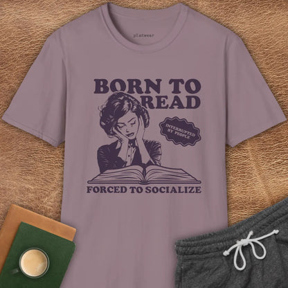 FORCED TO SOCIALIZE T-SHIRT