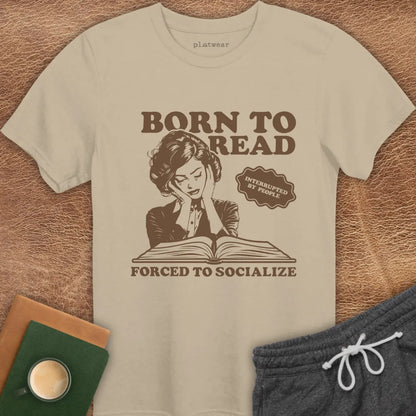 FORCED TO SOCIALIZE T-SHIRT