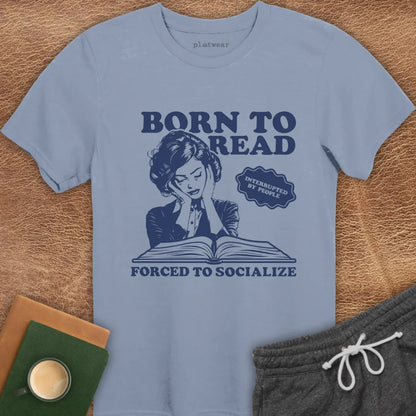 FORCED TO SOCIALIZE T-SHIRT