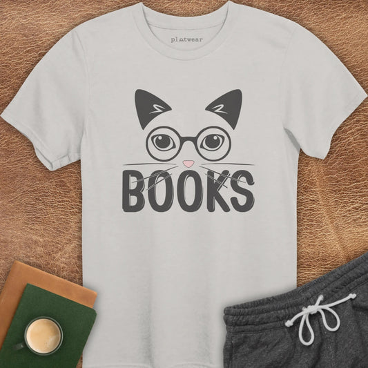 CATS BOOKS T-SHIRT