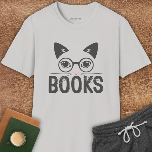 CATS BOOKS T-SHIRT