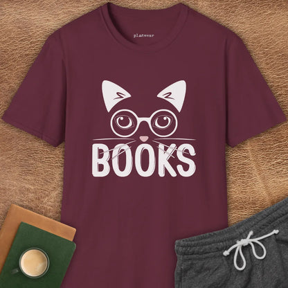 CATS BOOKS T-SHIRT
