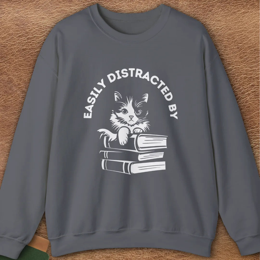 CATS & BOOKS SWEATSHIRT