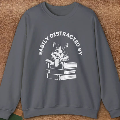 CATS & BOOKS SWEATSHIRT