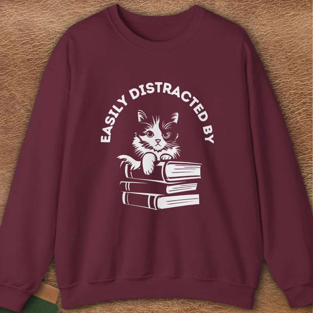 CATS & BOOKS SWEATSHIRT