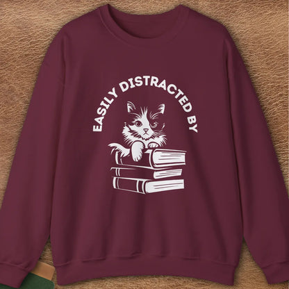 CATS & BOOKS SWEATSHIRT