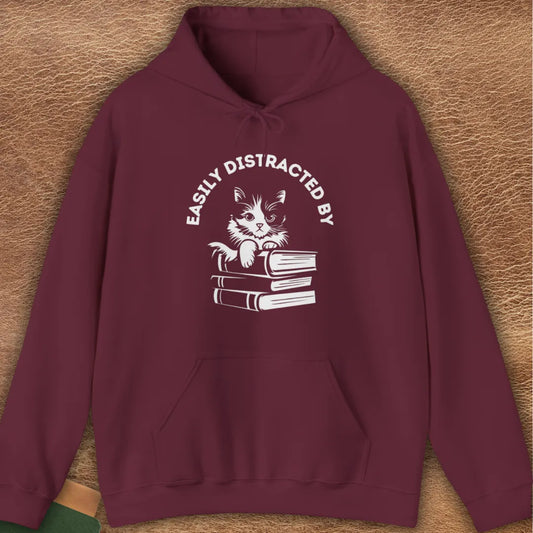 CATS & BOOKS HOODIE