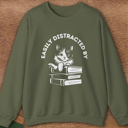 CATS & BOOKS SWEATSHIRT