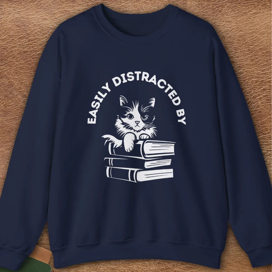 CATS & BOOKS SWEATSHIRT