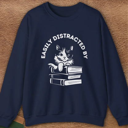 CATS & BOOKS SWEATSHIRT