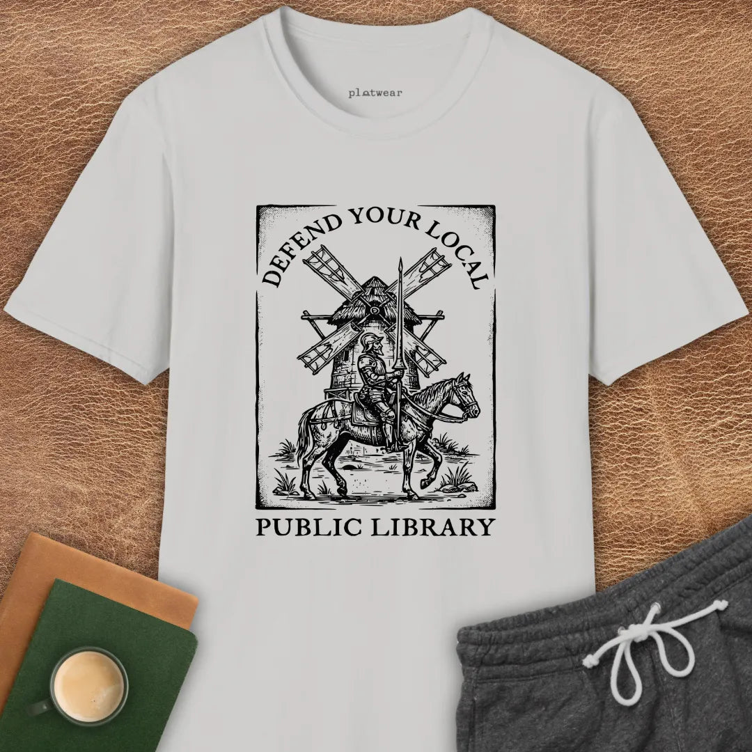 DON QUIXOTE DEFEND T-SHIRT