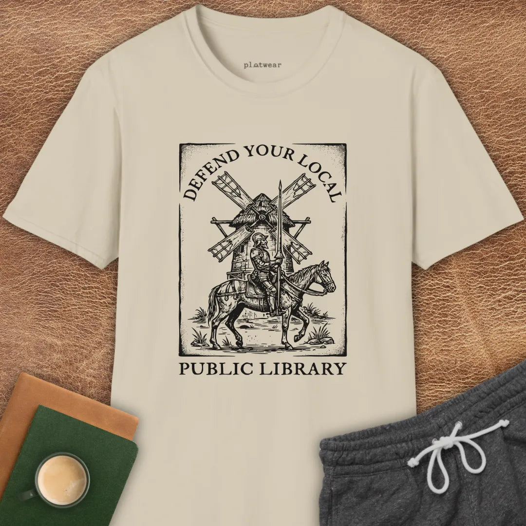 DON QUIXOTE DEFEND T-SHIRT