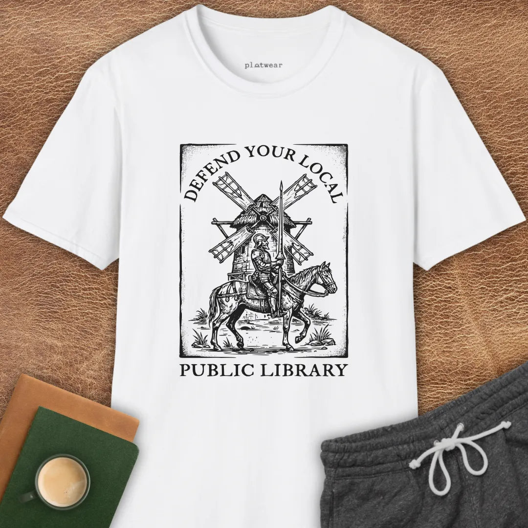 DON QUIXOTE DEFEND T-SHIRT