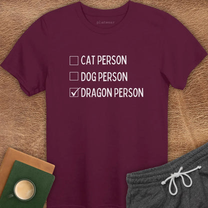 DRAGONS PERSON CHECK T-SHIRT