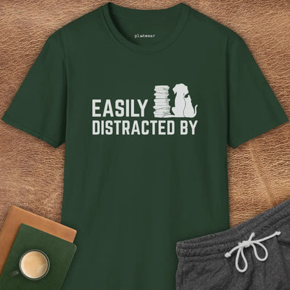 EASILY DISTRACTED BY T-SHIRT