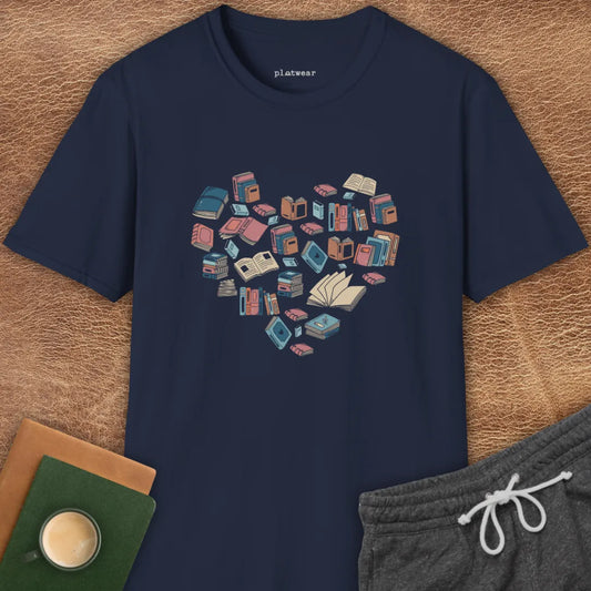 HEART OF BOOKS T-SHIRT
