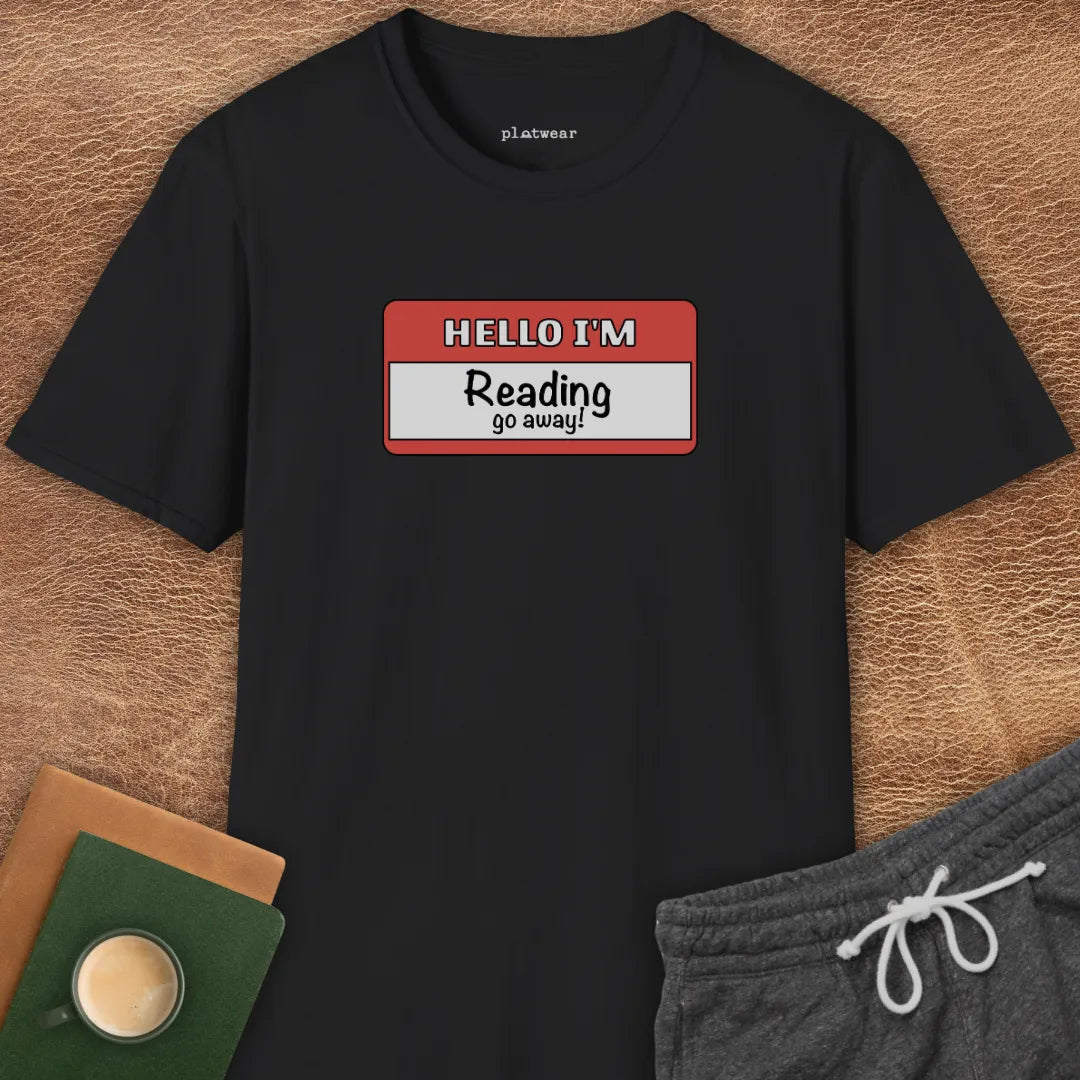 HELLO I'M READING T-SHIRT