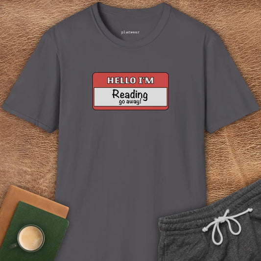 HELLO I'M READING T-SHIRT