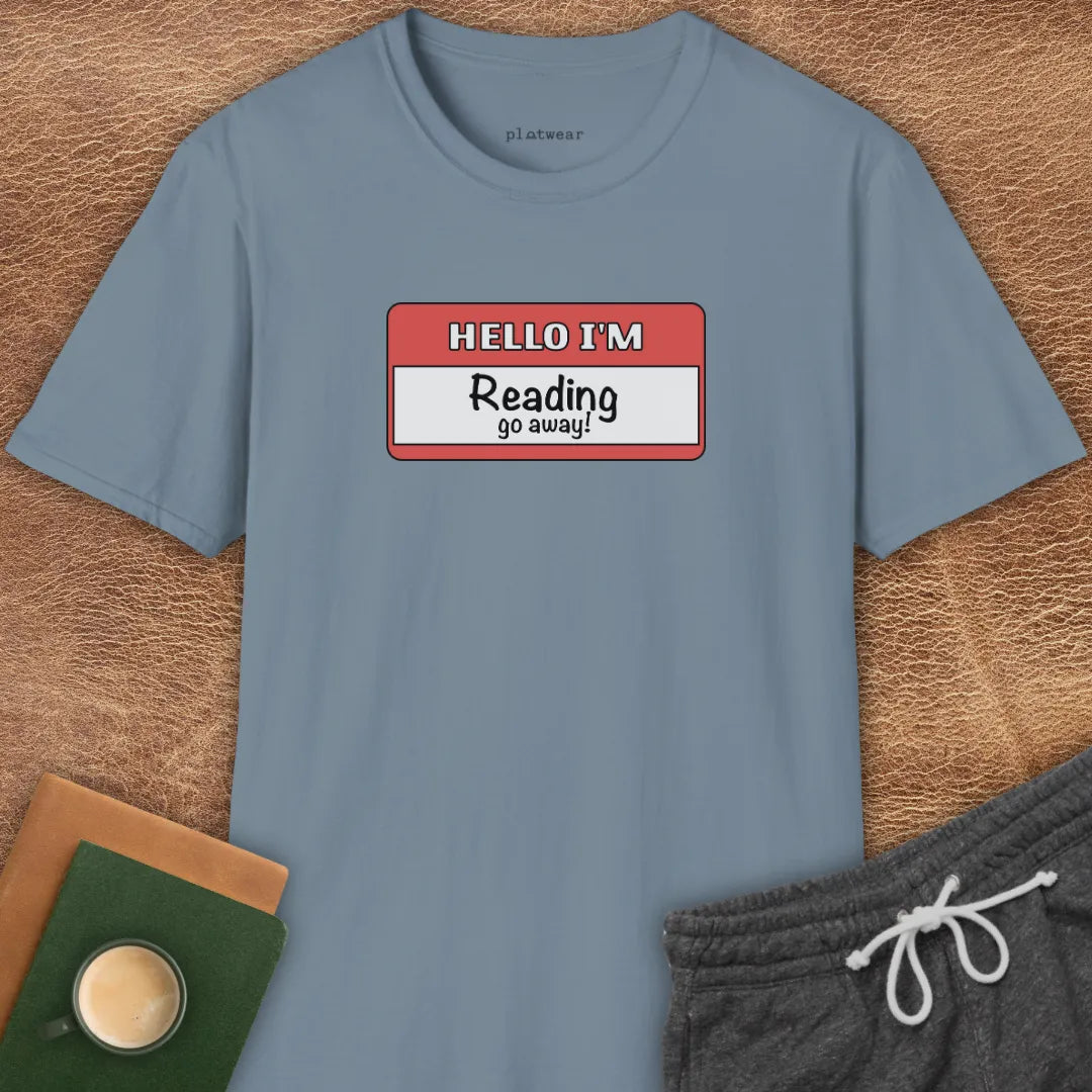 HELLO I'M READING T-SHIRT