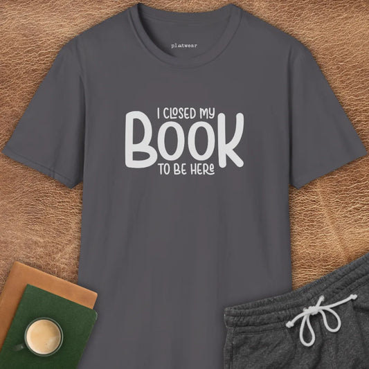 CLOSED MY BOOK T-SHIRT
