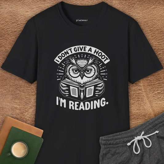 I DON'T GIVE A HOOT T-SHIRT