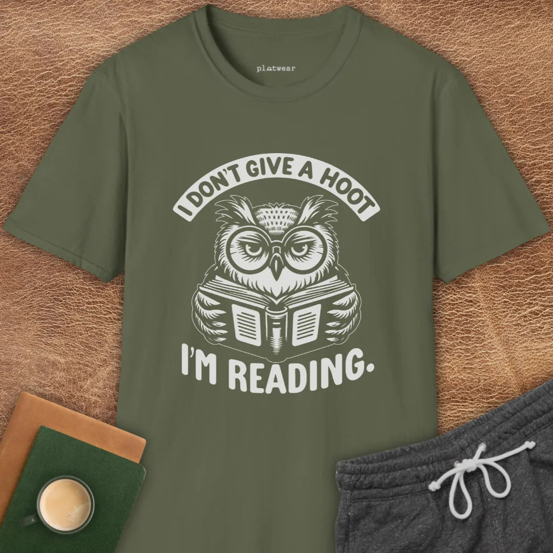 DON'T GIVE A HOOT T-SHIRT