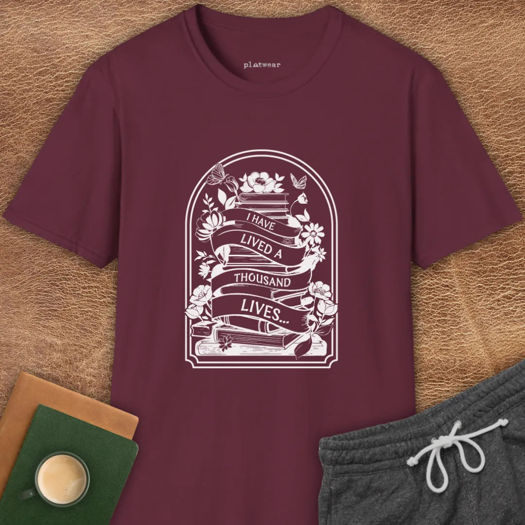 A THOUSAND LIVES T-SHIRT