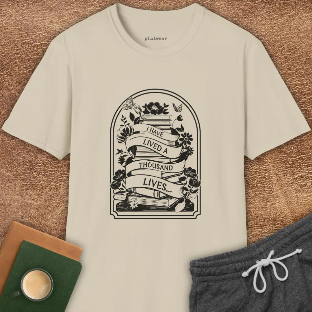 A THOUSAND LIVES T-SHIRT