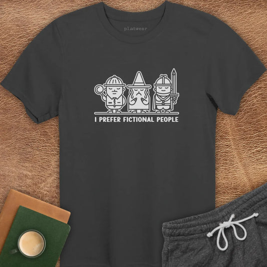 FICTIONAL PEOPLE T-SHIRT