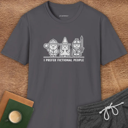 FICTIONAL PEOPLE T-SHIRT