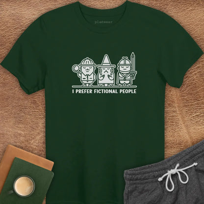 FICTIONAL PEOPLE T-SHIRT