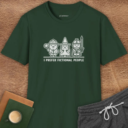 FICTIONAL PEOPLE T-SHIRT