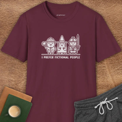 FICTIONAL PEOPLE T-SHIRT