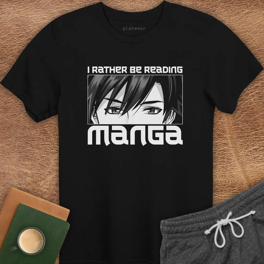 READING MANGA T-SHIRT