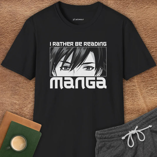 READING MANGA T-SHIRT