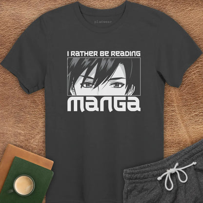 READING MANGA T-SHIRT