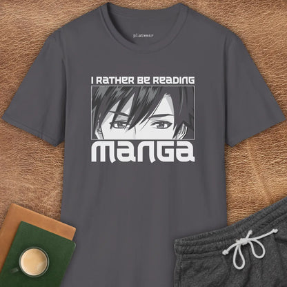 READING MANGA T-SHIRT