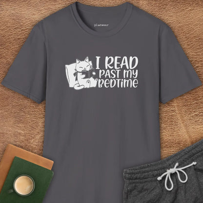 I READ PAST MY BEDTIME T-SHIRT