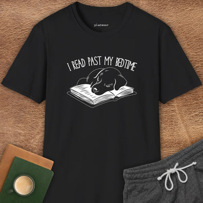 I READ PAST MY BEDTIME T-SHIRT