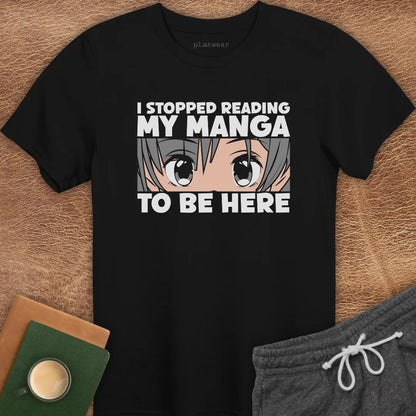 I STOPPED READING T-SHIRT