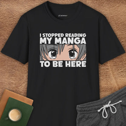 I STOPPED READING T-SHIRT