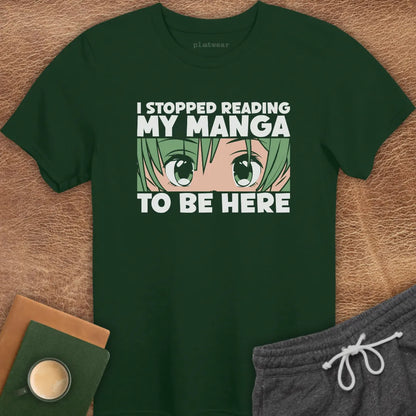 I STOPPED READING T-SHIRT