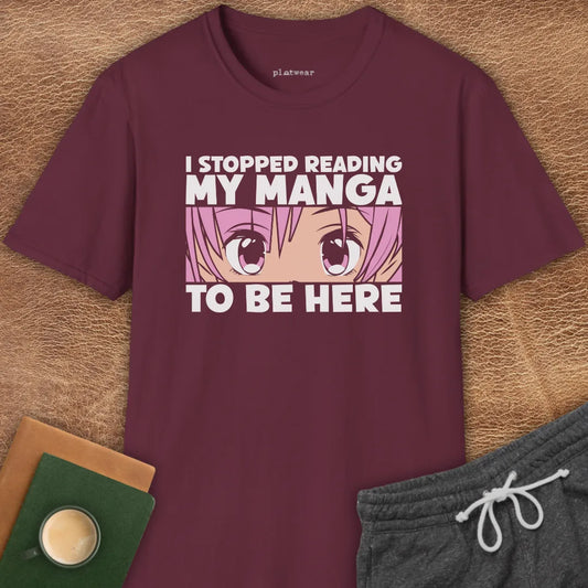 I STOPPED READING T-SHIRT