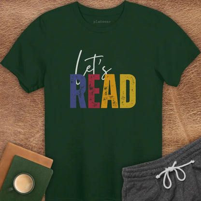 LET'S READ T-SHIRT