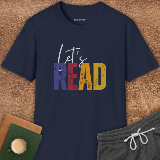 LET'S READ T-SHIRT