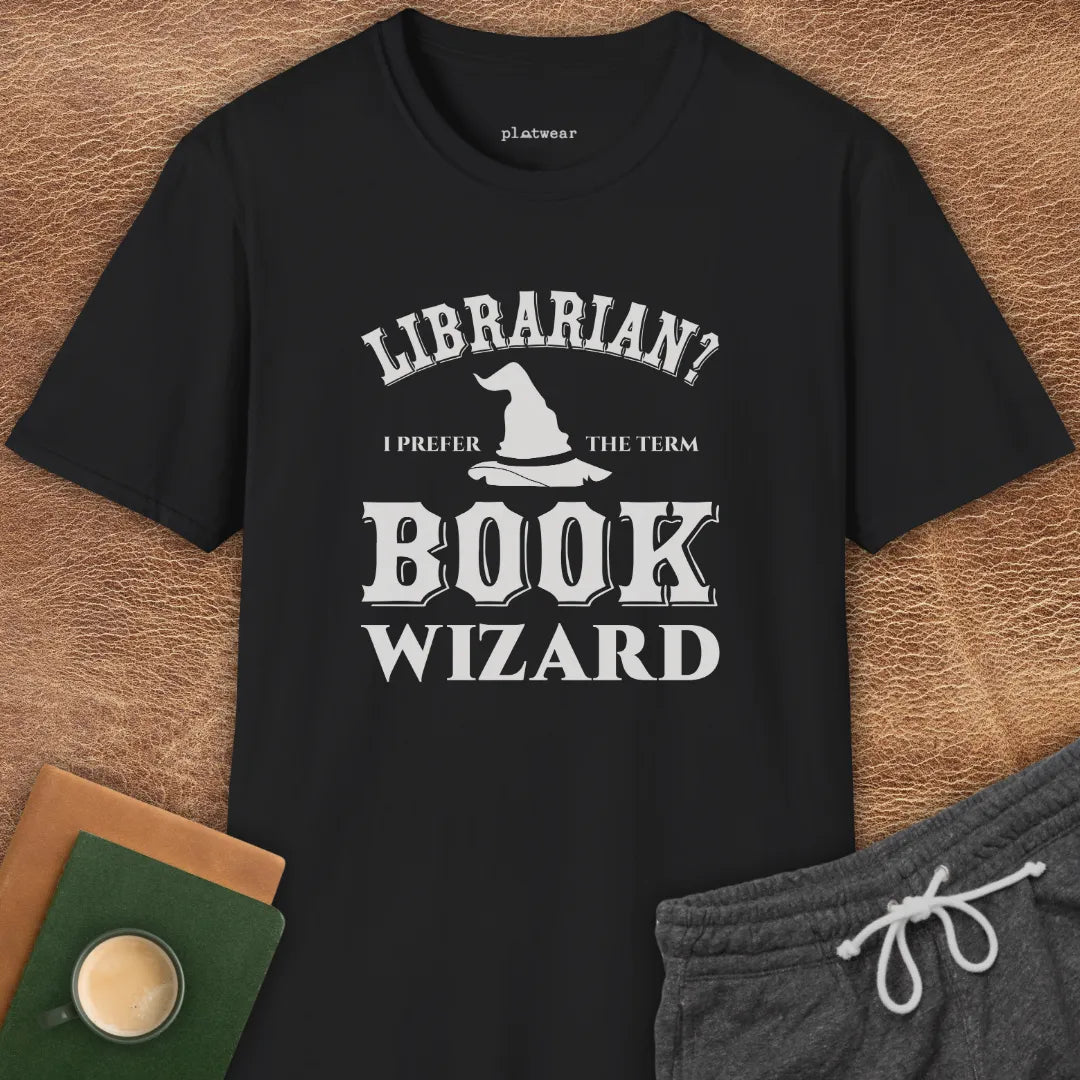 BOOK WIZARD T-SHIRT
