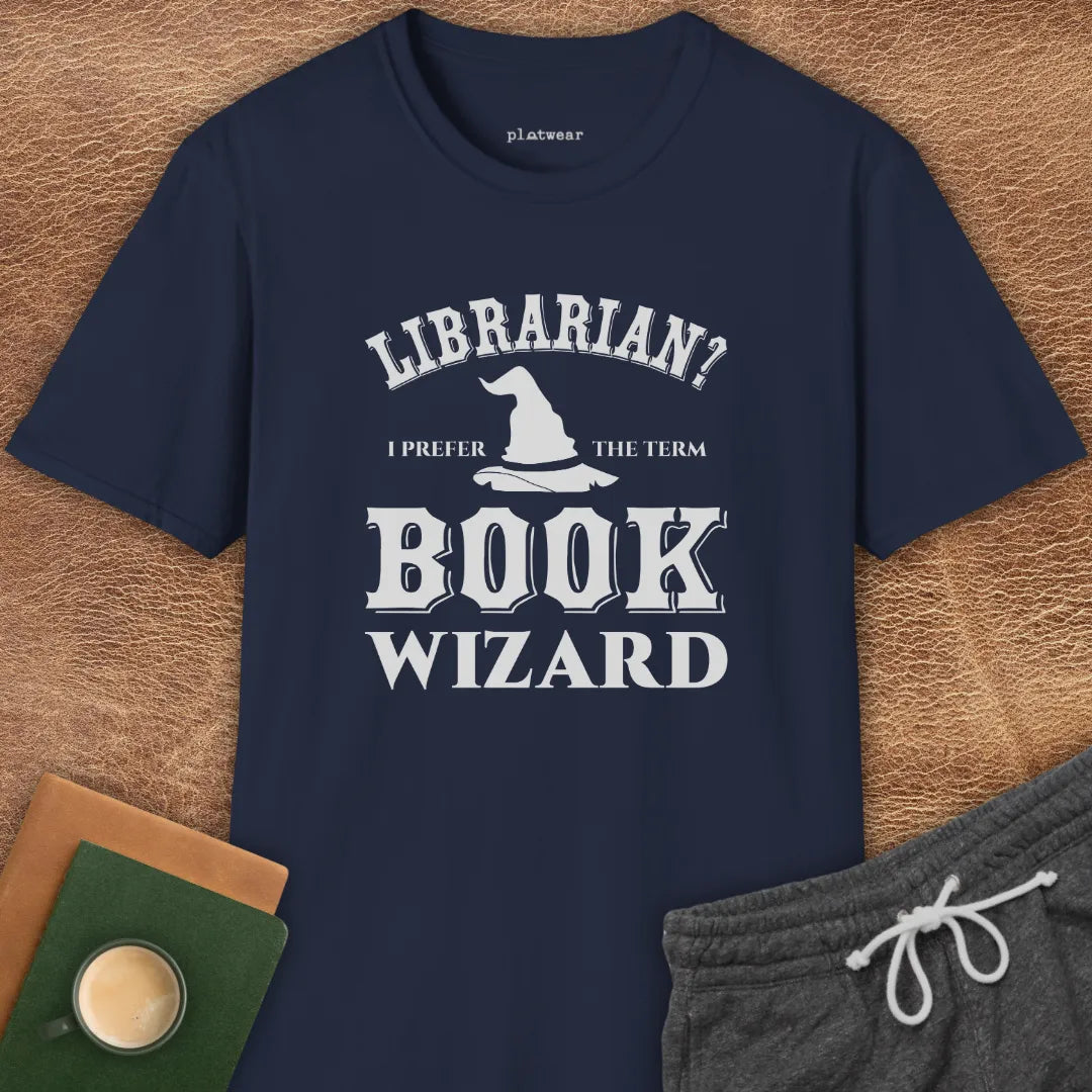 BOOK WIZARD T-SHIRT