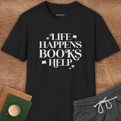 BOOKS HELP T-SHIRT