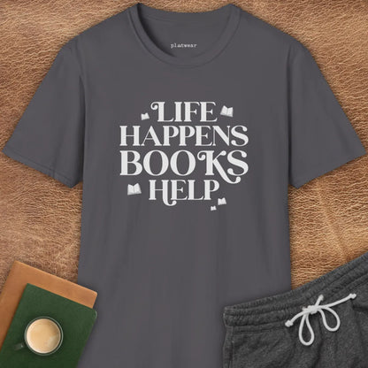 BOOKS HELP T-SHIRT