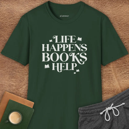 BOOKS HELP T-SHIRT